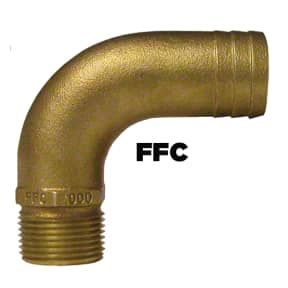 Pipe to Hose Adapters  -  Bronze