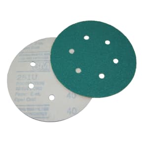 Stikit Green Corps Dust Free Sanding Discs - 251U