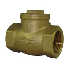 1/2IN NPT BRS SWING CHECK VALVE