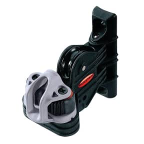 Swivel Base Cam Cleat with Sheave  -  Vertical Mount