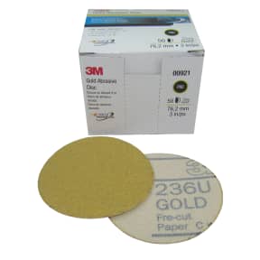 6IN P120C HOOKIT DISC 236U GLD (100)