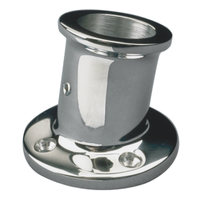 STAINLESS FLAG POLE SOCKET 1-1/4IN