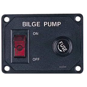 Bilge Pump Switch with Fuse Holder
