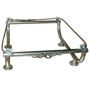 Anodized AL-6463-T55 Deck Mounting Cradle