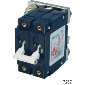 DC C-Series Double Pole Circuit Breakers, 150A DC