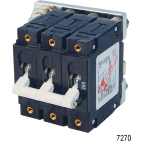 DC C-Series Triple Pole Circuit Breakers, 250A DC