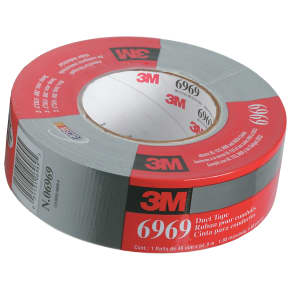 Silver Cloth Duct Tape - 6969