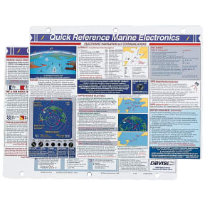 Marine Electronics Navigation Reference Card