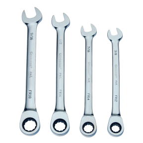 7 PIECE COMBO RATCHETING WRENCH SET