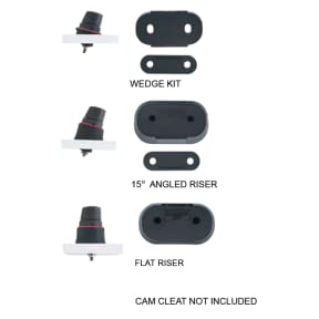 Cam Cleat Accessories  -  Wedges &amp; Bases