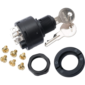 BLK MAGNETO IGNITION SWITCH 3 POS
