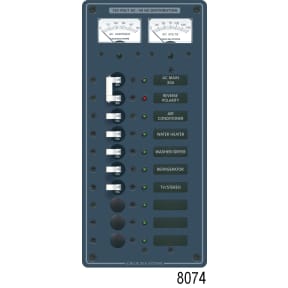 AC Main &#43; 11 Position Circuit Breaker Panel
