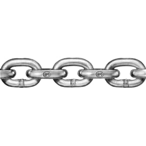 main view of Acco Grade 43 High Test Galvanized Anchor Chain