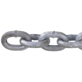 Short Link Grade 30 ISO Proof Coil Galvanized Chain