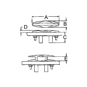 Pull-Up Cleat - Wide Line Series