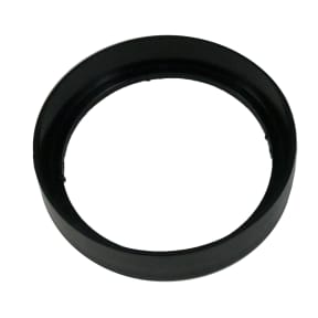 top view of Aetna Engineering Black Plastic Trim Ring