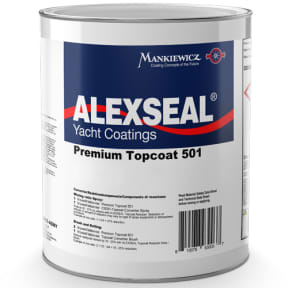 gallon of Alexseal Yacht Coatings Premium Topcoat 501 - White Bases