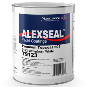 t9123-1 of Alexseal Yacht Coatings Premium Topcoat 501 - White Bases