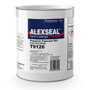 t9126-4 of Alexseal Yacht Coatings Premium Topcoat 501 - White Bases