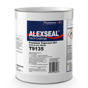 t9135-4 of Alexseal Yacht Coatings Premium Topcoat 501 - White Bases