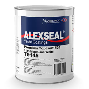 t9145-1 of Alexseal Yacht Coatings Premium Topcoat 501 - White Bases