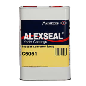 gallon of Alexseal Yacht Coatings Spray Topcoat Converter - C5051