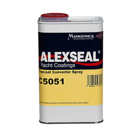 quart of Alexseal Yacht Coatings Spray Topcoat Converter - C5051