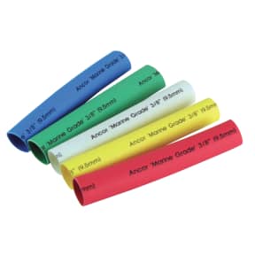 group view of Ancor Heat Shrink Tubing - Assorted Colors 3/8" x 3", 5 pc