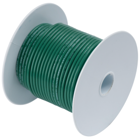 18 GRN TINNED COPPER WIRE (100FT)