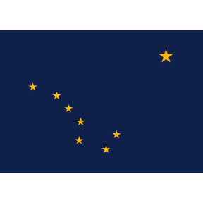 fkag of Annin Alaska Flag