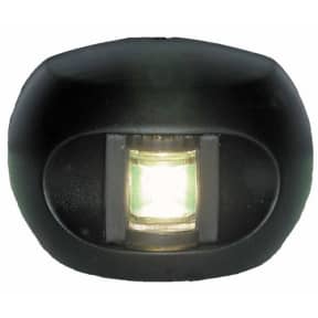 Aqua Signal Series 34 LED Navigation Lights - Stern Light, Black Housing
