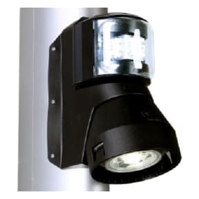 Series 43 LED Combination Masthead/Foredeck Navigation Light - Black