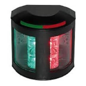 Aqua Signal Series 43 LED Navigation Light - Bi-Color, Black Housing