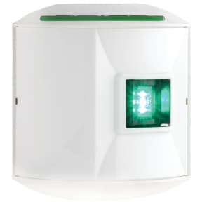 Series 44 LED Navigation Light - Starboard, White Housing