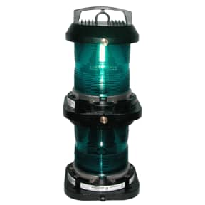 Aqua Signal Series 70 Double Lens Commercial Navigation Light - All-round, Green