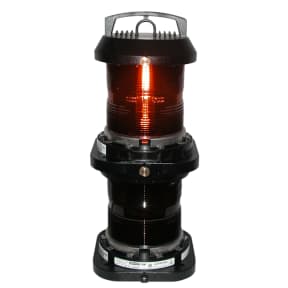 Aqua Signal Series 70 Double Lens Commercial Navigation Light - All-round, Red