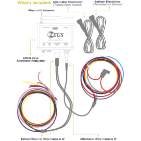 Zeus High Energy Bluetooth Alternator Regulator