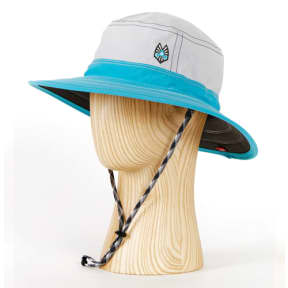 0008-2-microgray-turquise of Arntson Marine Tahoe2 Brim WindSun Hat