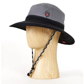 0008-2-midwaygray-black of Arntson Marine Tahoe2 Brim WindSun Hat