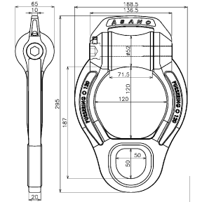 120 mm Purse Ring Type O