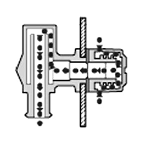 90&deg; P-Trap Fuel Tank Vent