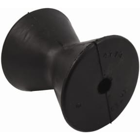 angle view of Attwood Bow Roller- Rubber