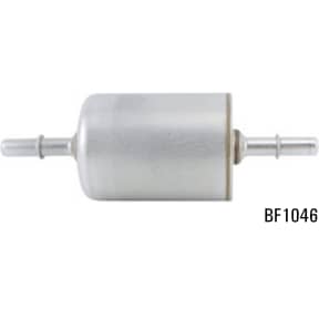 Baldwin Filters BF1046 In-Line Gasoline Fuel Filter - 3/8" Hose