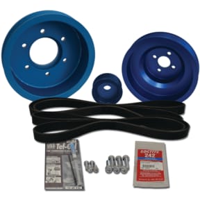 AltMount Serpentine Pulley Conversion Kit for Yanmar Diesel Engines