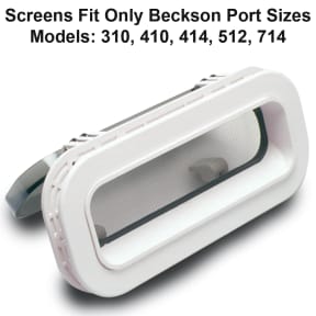 Beckson Portlight Screens