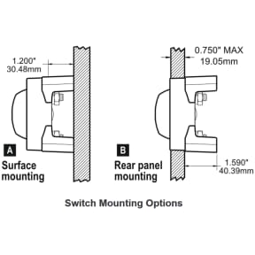 Blue Sea 350A e-Series Battery Selector Switch