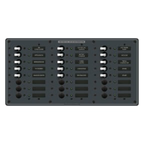 8265 of Blue Sea Systems AC Circuit Breaker Sub-Panel - 24 Position