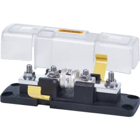 Class T Fuse Block with Insulating Cover - 110 to 200A