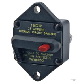 7008 of Blue Sea Systems DC Thermal Circuit Breakers - Panel Mount