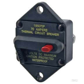 7012 of Blue Sea Systems DC Thermal Circuit Breakers - Panel Mount